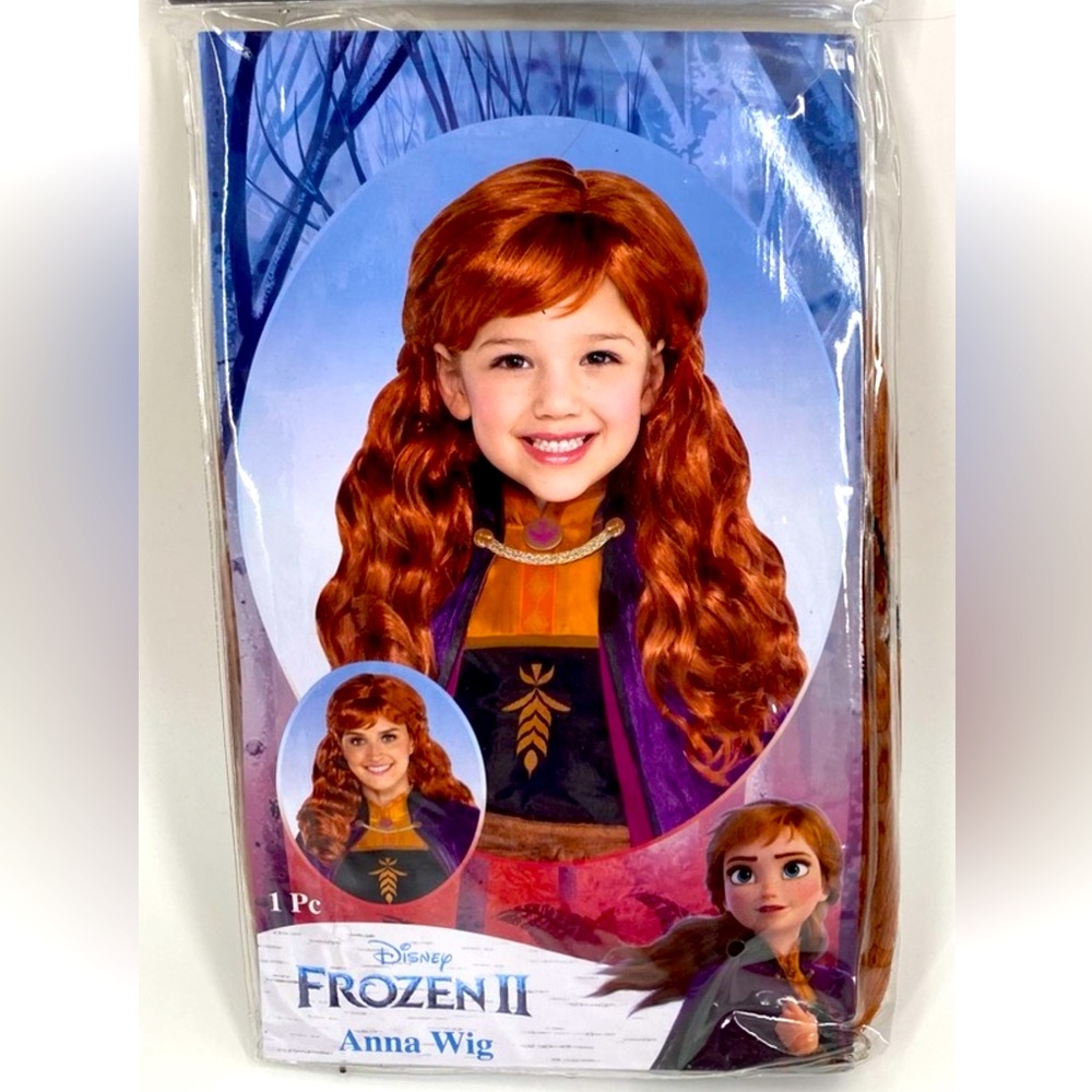 Disney Frozen II‎ Anna Auburn Wig